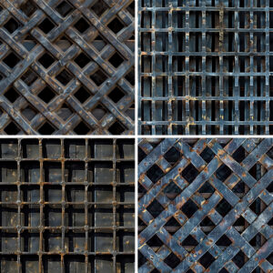 30 Metal Grate Texture Backgrounds Samples Preview Part 04