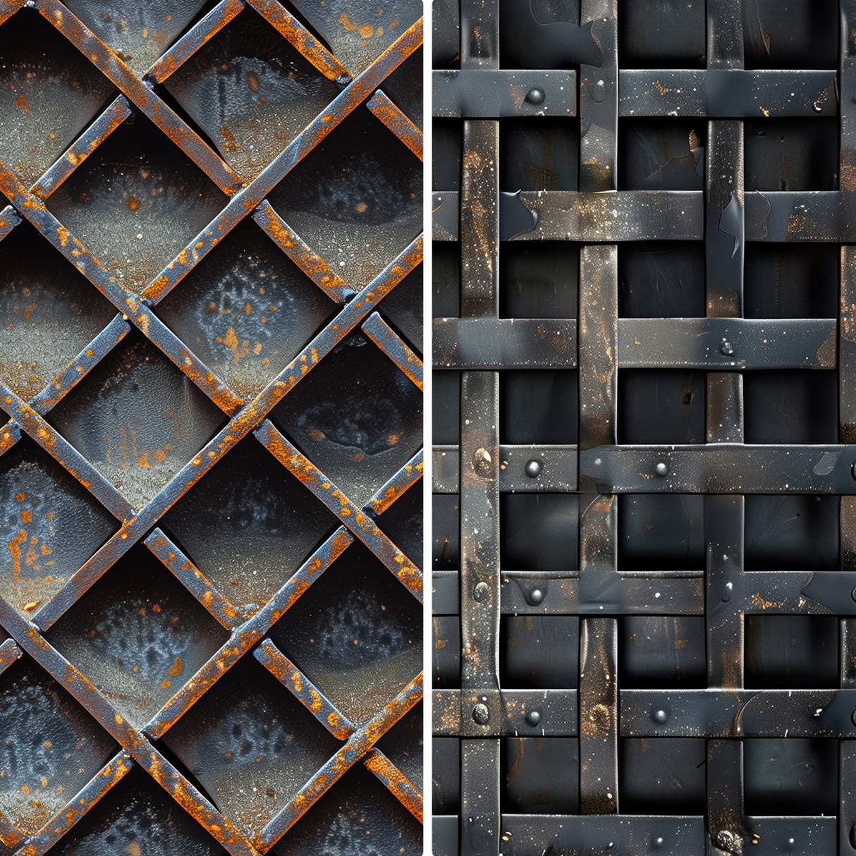 30 Metal Grate Texture Backgrounds Samples Preview Part 08