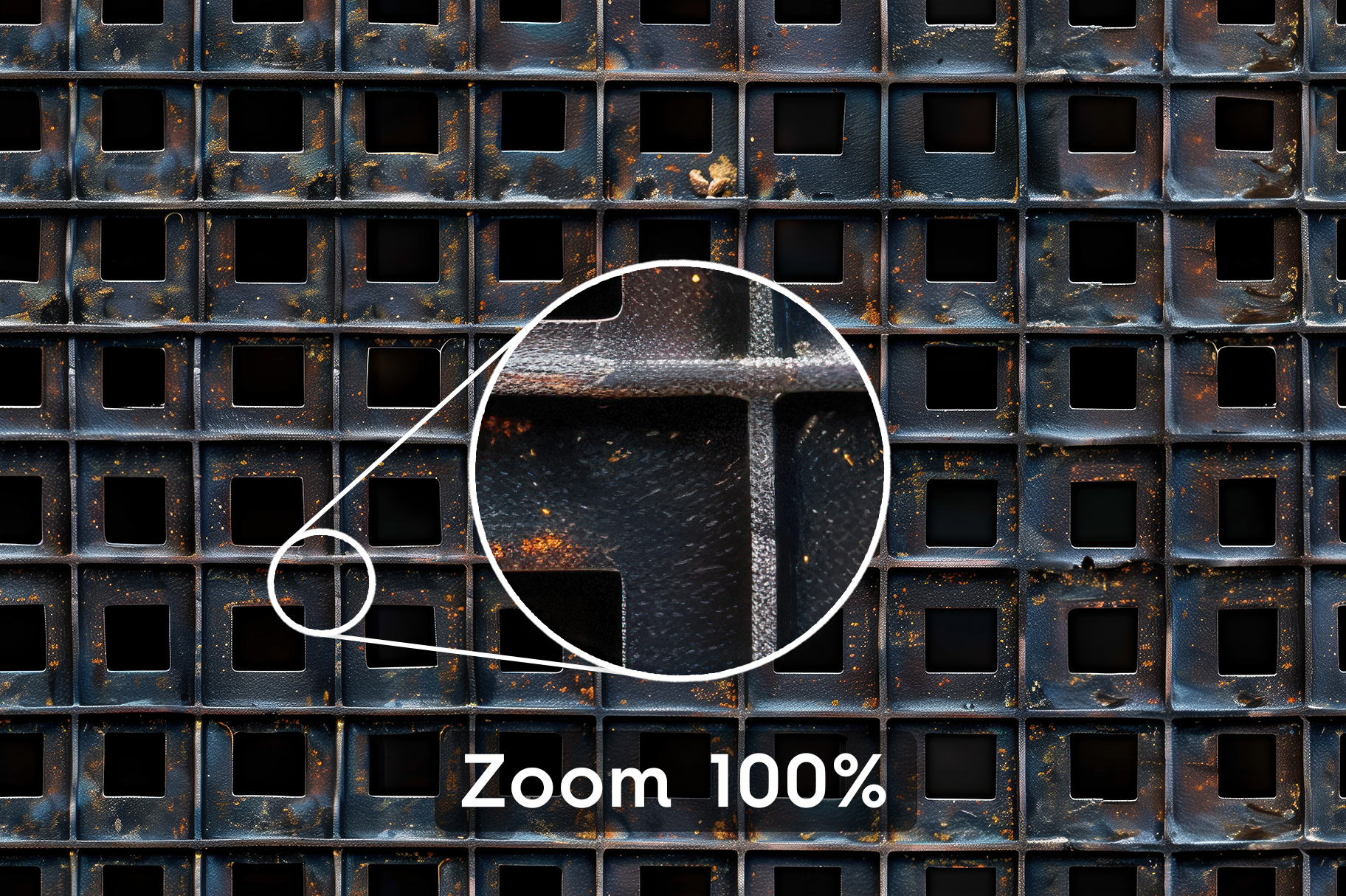 30 Metal Grate Texture Backgrounds 100% Zoom Preview