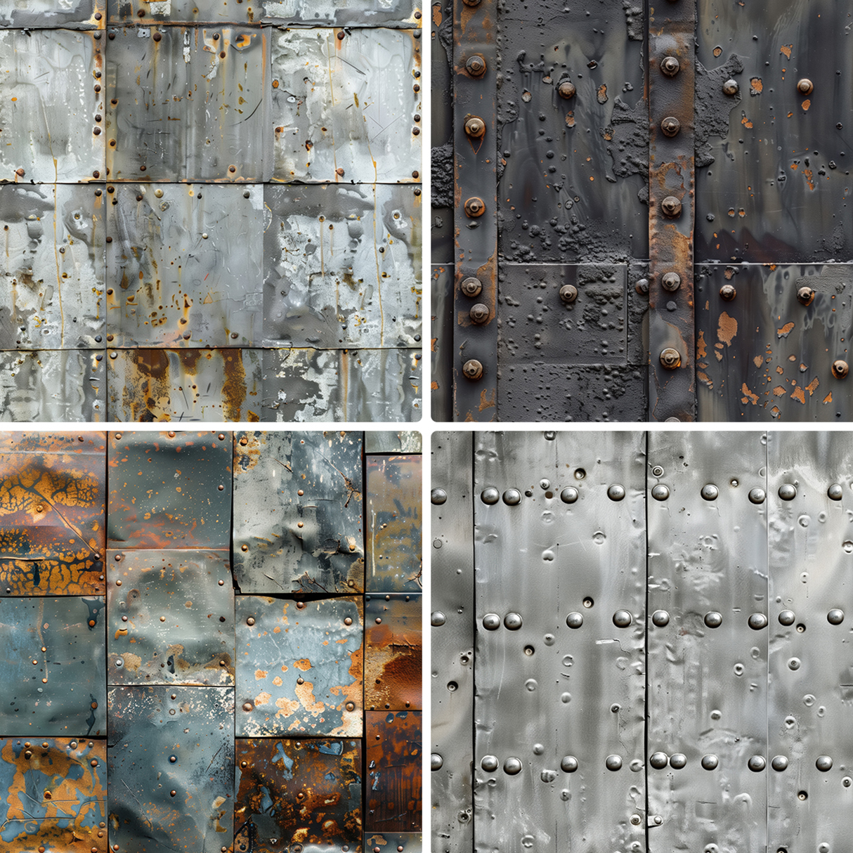 30 Metal Wall Texture Backgrounds Samples Preview Part 03