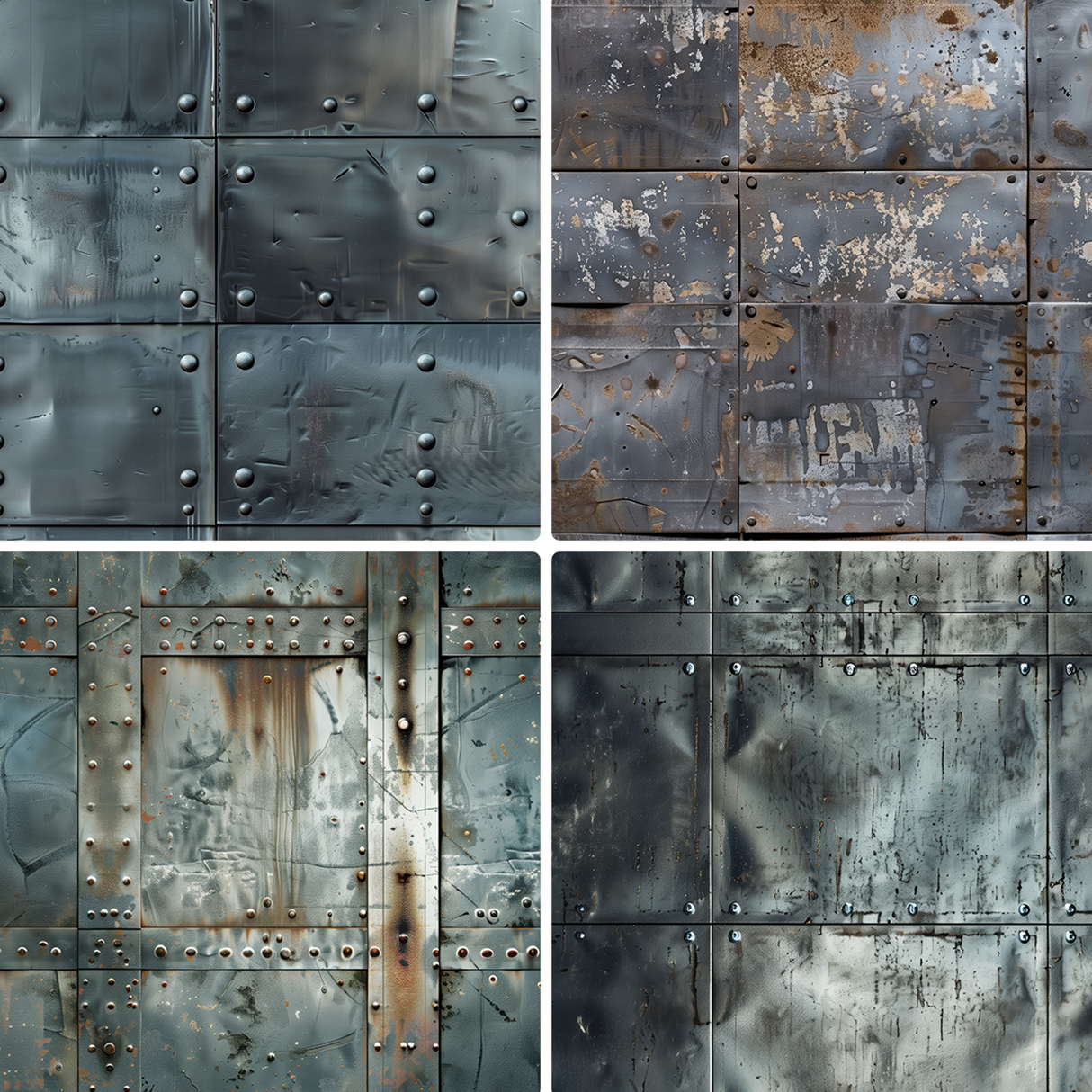 30 Metal Wall Texture Backgrounds Samples Preview Part 06