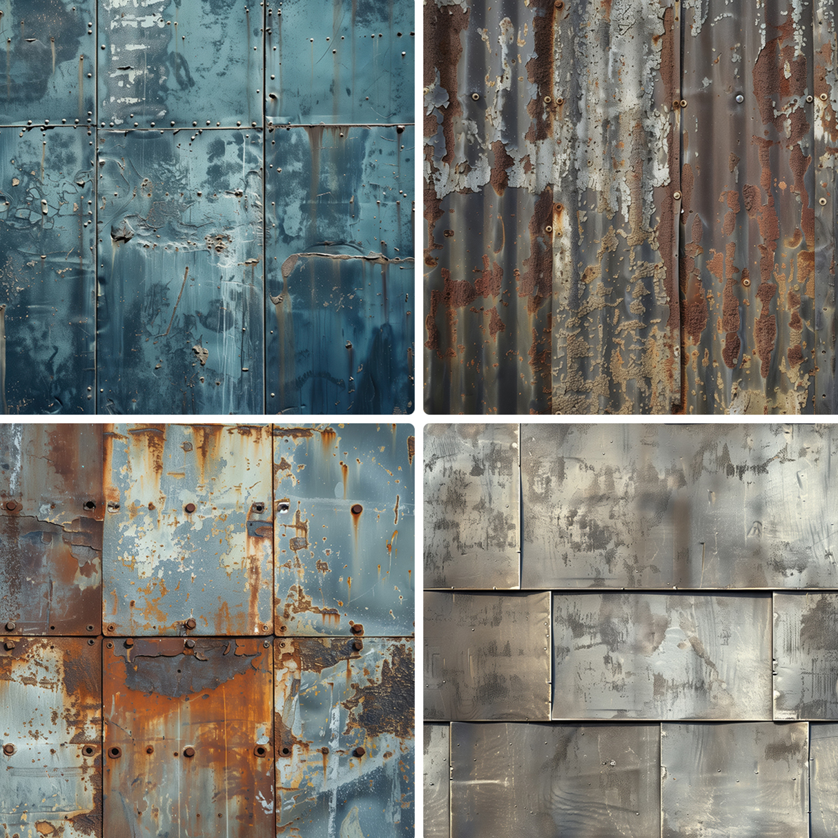 30 Metal Wall Texture Backgrounds Samples Preview Part 07