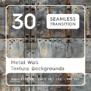 30 Metal Wall Texture Backgrounds Square Cover