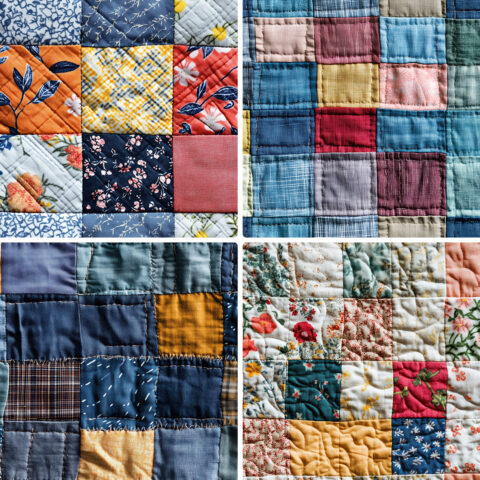 30 Quilting Texture Backgrounds Samples Preview Part 02