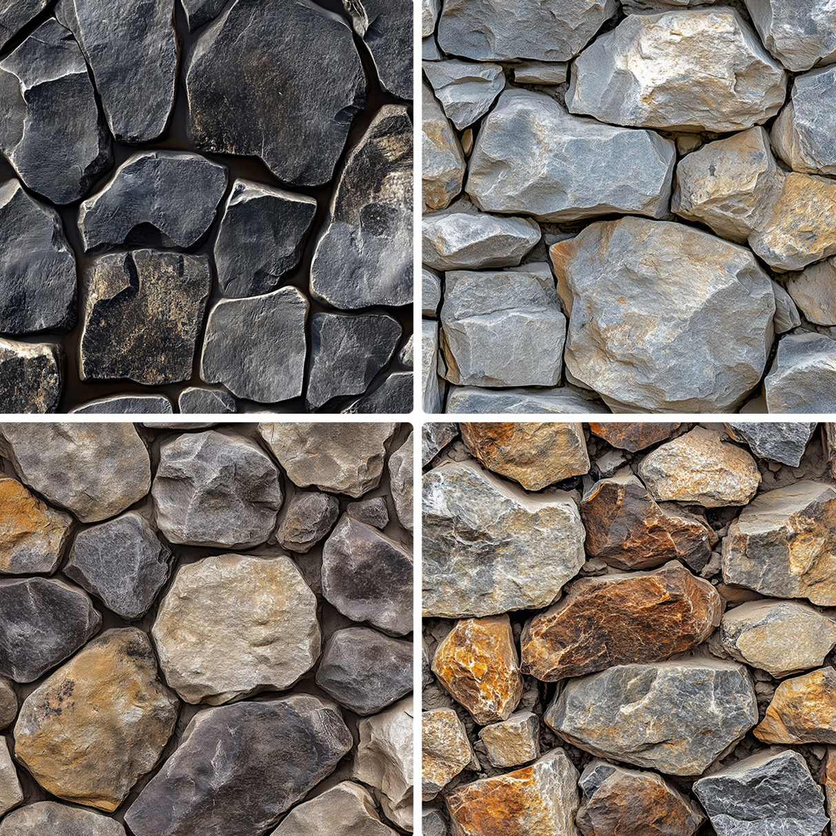 30 Rubble Stone Texture Backgrounds Samples Preview Part 01