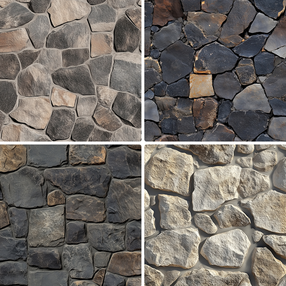 30 Rubble Stone Texture Backgrounds Samples Preview Part 03