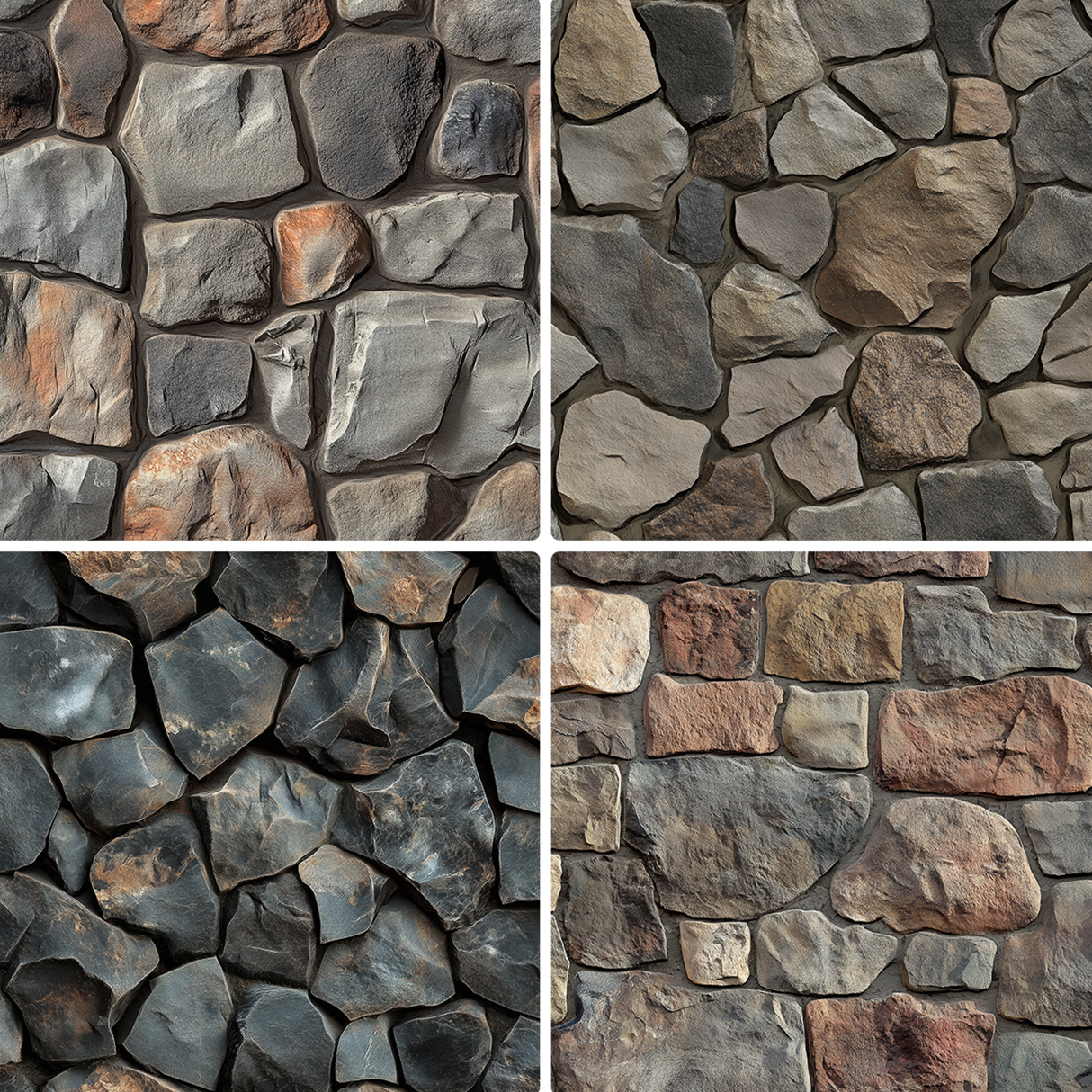 30 Rubble Stone Texture Backgrounds Samples Preview Part 04