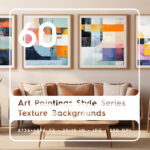 60 Art Paintings Style Series Texture Backgrounds Square Cover