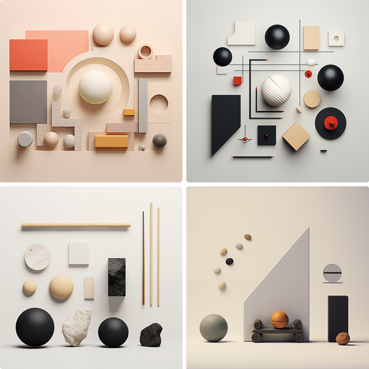 90 Minimalism Art Poster Illustration Backgrounds Samples Preview Part 04