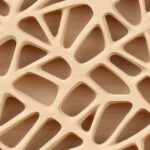 Seamless Organic Shapes Patterns Wooden Texture