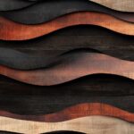 Seamless Wood Wavy Layers Texture