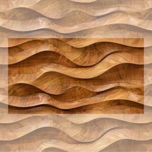 Seamless Wave-like Patterns Wooden Flowing Texture Teleable Transition Explanation Preview