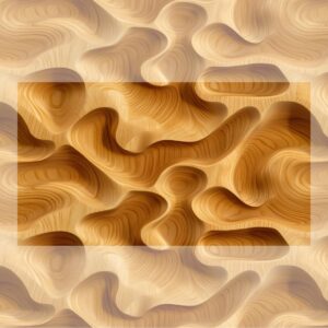 Seamless Smooth Flowing Wooden Curves Texture Teleable Transition Explanation Preview