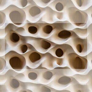 Seamless Textured Wooden Organic Shapes Teleable Transition Explanation Preview
