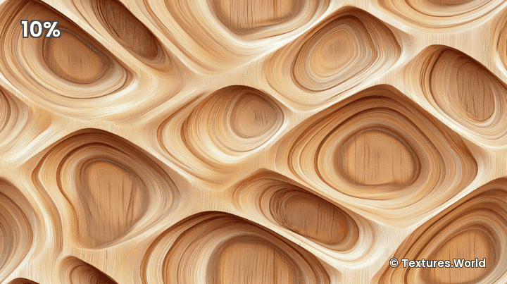 Seamless Organic Wood Pattern Texture Zoom Quality Preview