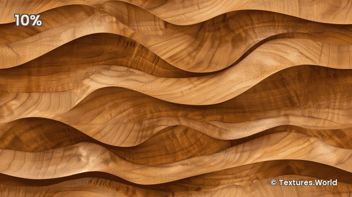 Wooden Flowing Texture Zoom Quality Preview