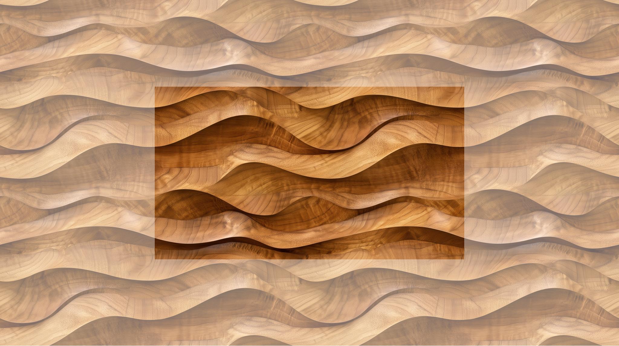 Seamless Wave-like Patterns Wooden Flowing Texture Seamless Transition Preview