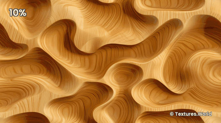 Seamless Smooth Flowing Wooden Curves Texture Zoom Preview