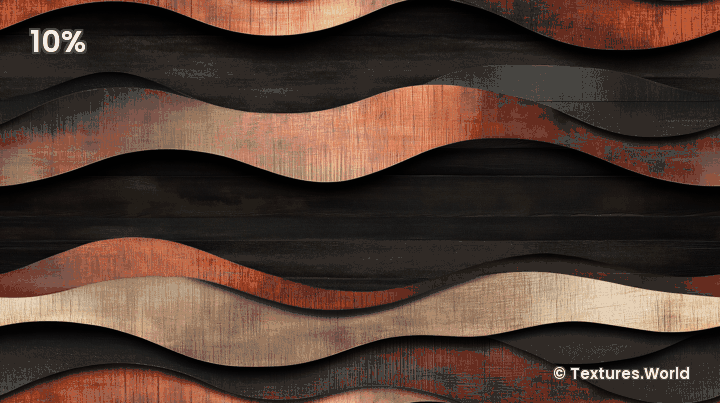 Seamless Wavy Wood Layers Texture Zoom Quality Preview