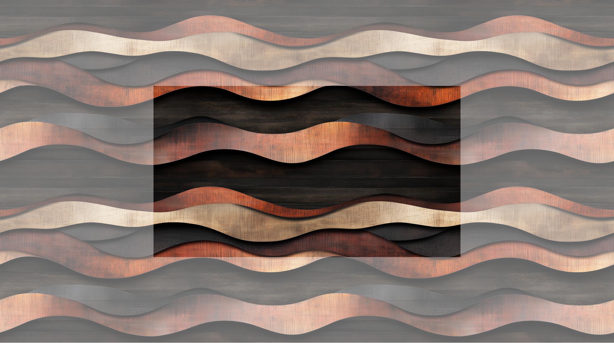 Seamless Wavy Wood Layers Texture Seamless Transition Preview