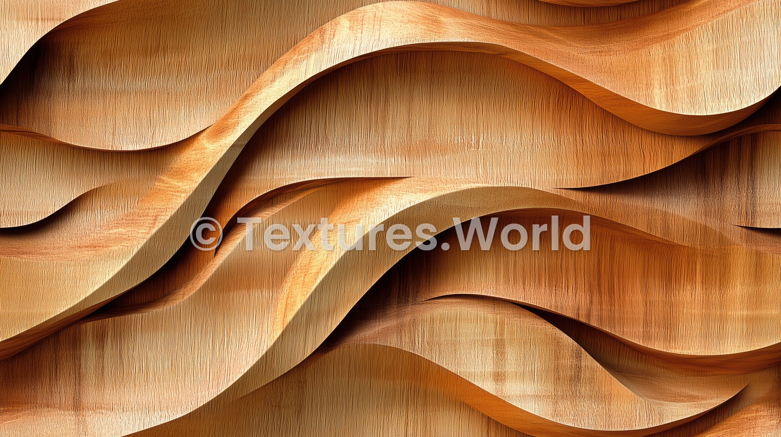 Seamless Flowing Wavy Patterns Wooden Texture Preview